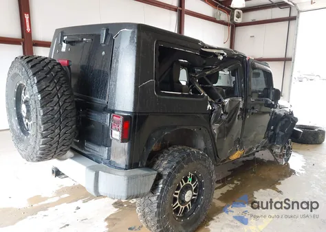 2011 Jeep Wrangler Unlimited 70Th Anniversary from USA, damaged, VIN 1J4BA7H10BL604672